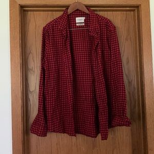Goodfellow & Co Men’s red and black flannel size large